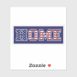 HOME VERENIGDE STATEN STICKER