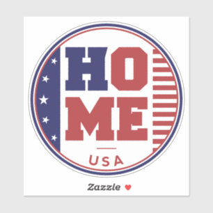 HOME VERENIGDE STATEN STICKER