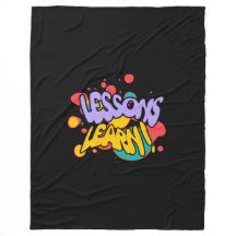 HOME VERF SPLASH LESSEN LEREN FLEECE DEKEN
