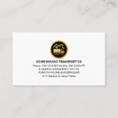 Home Verhuisvervoer op draadnet Visitekaartje (Achterkant)