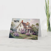  Home Verjaardag Wenskaart voor mama Kaart (Voorkant)