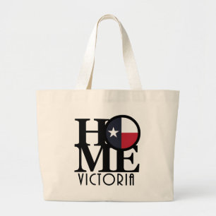 HOME Victoria Texas Grote Tote Bag