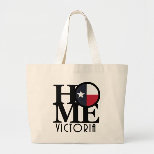 HOME Victoria Texas Grote Tote Bag (Voorkant)