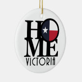 HOME Victoria Texas Keramisch Ornament (Rechts)