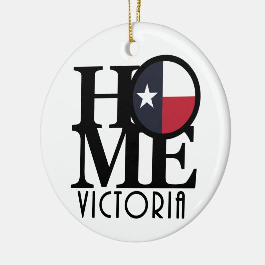 HOME Victoria Texas Keramisch Ornament (Links)