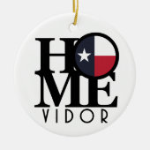 HOME Vidor Keramisch Ornament (Voorkant)