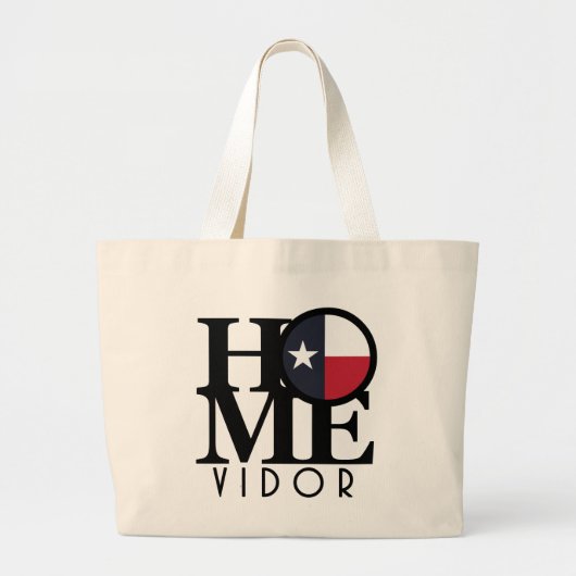 HOME Vidor Texas Grote Tote Bag (Voorkant)