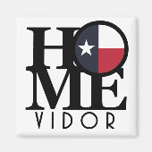 HOME Vidor Texas Magneet (Voorkant)
