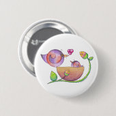 'Home' Vogels Button Badge (Voorkant /achterkant)