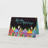 Home voor de Feestdagen Christmas Inspirivity Kaart (Voorkant)