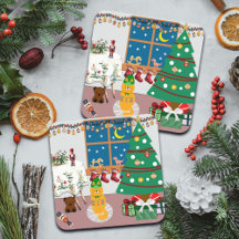 Home voor de Feestdagen Illustratie