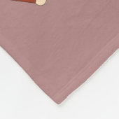 Home voor de Feestdagen Illustratie Fleece Deken (Hoek)