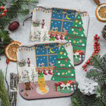 Home voor de Feestdagen Illustratie