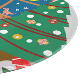 Home voor de Feestdagen Illustratie Snijplank (Hoek)