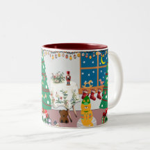 Home voor de Feestdagen Illustratie