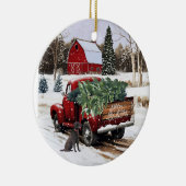 Home voor de Feestdagen Kerstversiering Keramisch Ornament (Rechts)