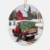 Home voor de Feestdagen Kerstversiering Keramisch Ornament (Links)