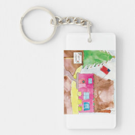 Home Voor de Feestdagen - KidsArt voor CHOC Sleutelhanger