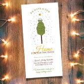 Home voor de Feestdagen Nieuw adres Aankondiging