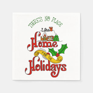 Home voor de Feestdagen Servet