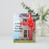 Home voor het Feestdagen Briefkaart (Staand voorkant)