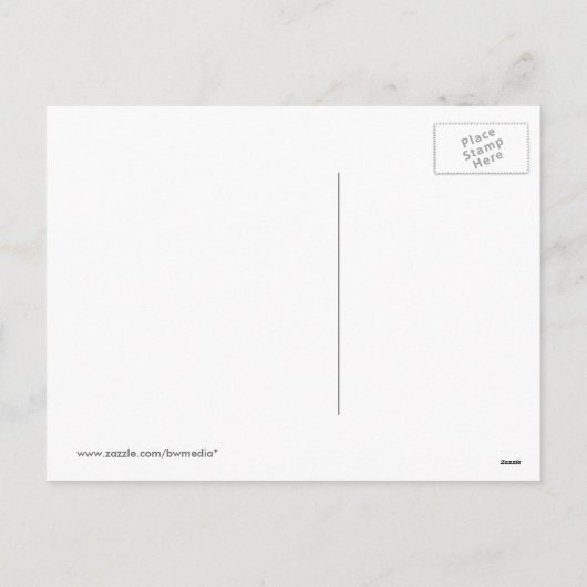 Home voor het Feestdagen Briefkaart (Achterkant)