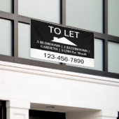 Home voor huur door huiseigenaar spandoek (Buitenkant Gebouw)