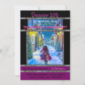 Home voor Kerstfeest Uitnodiging (Voorkant)