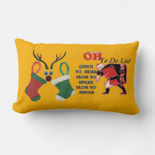 Home voor Kerstmis om aanbiedingen te doen Kussen