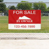 Home voor verkoop door huiseigenaar spandoek (Insitu)