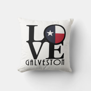 HOME (voorzijde) LOVE (achterzijde) Galveston Kussen