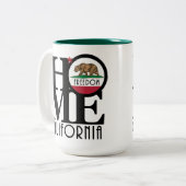 HOME Vrijheid 15 oz Tweekleurige Koffiemok (Voorkant links)