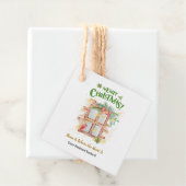 Home Waar het hart | Onroerend goed Kerstmis Schat Bedankjes Labels (In situ)