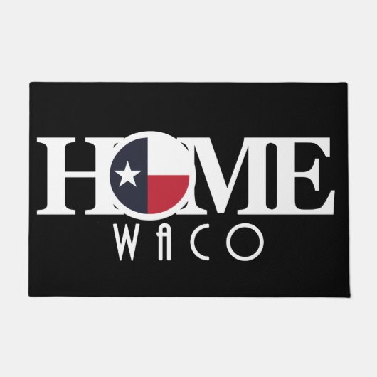 HOME Waco Texas Deurmat (Voorkant)
