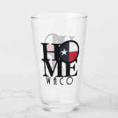 HOME Waco Texas Glas (Achterkant)