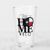 HOME Waco Texas Glas (Voorkant)