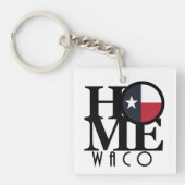 HOME Waco Texas Sleutelhanger (Voorkant)