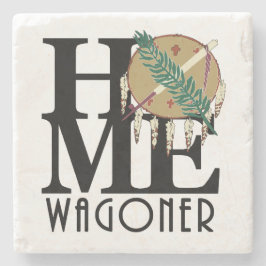 HOME Wagoner Oklahoma Stenen Onderzetter