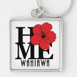HOME Wahiawa Red Hibiscus Sleutelhanger