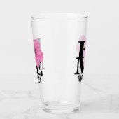 HOME Waimalu Hawaii Pink Hibiscus Glas (Links)