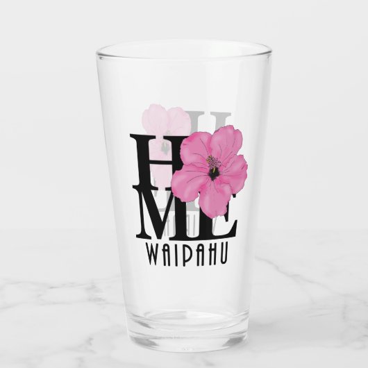 HOME Waipahu, Hawaii Glas (Achterkant)