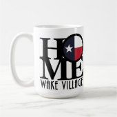 HOME Wake Village Texas 15oz Koffiemok (Links)