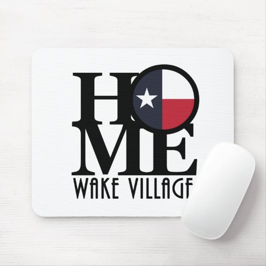 HOME Wake Village Texas Muismat (Met muis)