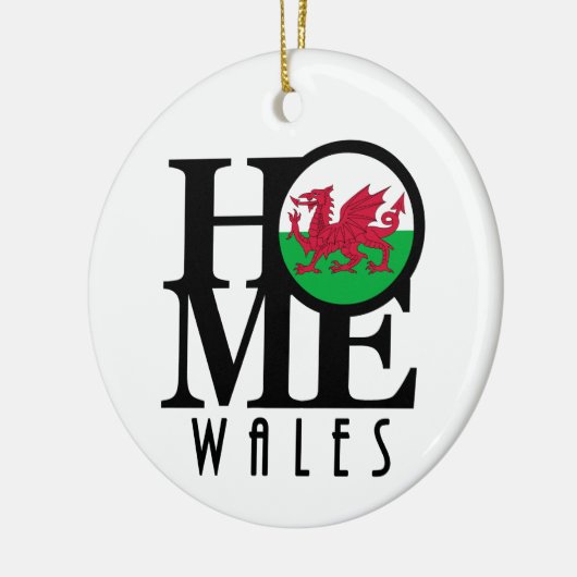 HOME Wales Keramisch Ornament (Links)