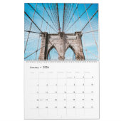 Home Wall New York City Kalender Landmark (Jan 2026)
