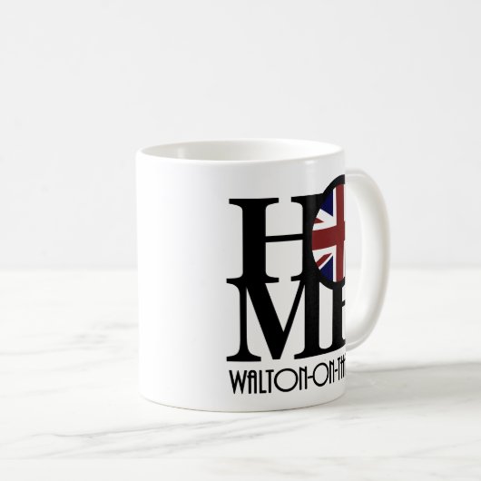 HOME Walton-On-Thames 11oz Koffiemok (Voorkant rechts)