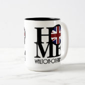 HOME Walton-On-Thames 15oz Tweekleurige Koffiemok (Voorkant rechts)