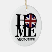 HOME Walton-On-Thames Keramisch Ornament (Rechts)