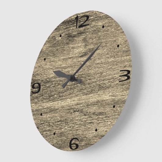 Home Wandkamer Eiken Houten Graan Rustieke Ranch C Grote Klok (Hoek)