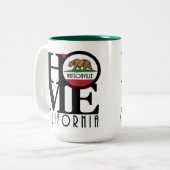 HOME Watsonville 15oz Tweekleurige Koffiemok (Voorkant links)